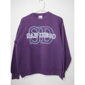 Vintage 90’s Hanes Heavyweight San Diego Crewneck Sweatshirt Size Medium